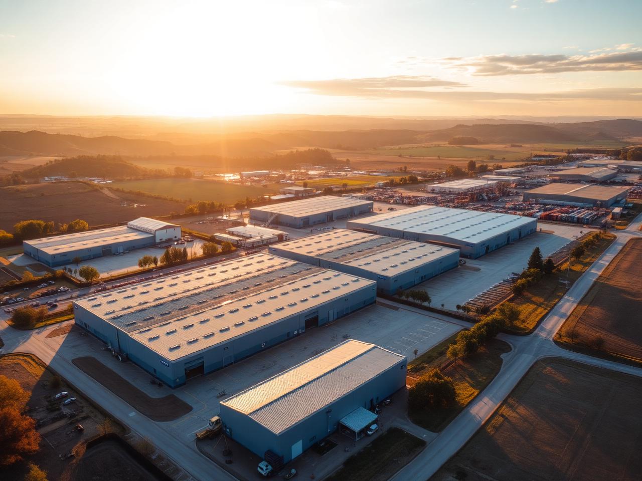Capannoni industriali in Toscana — Piroddi Logistica