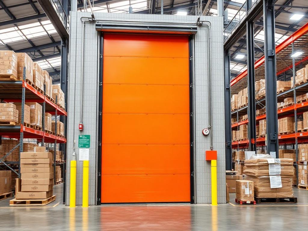 Porte Industriali ad Impacchettamento